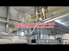 Linea di produzione di noodle fritti istantanei completamente automatica per impianti di trasformazione alimentare
