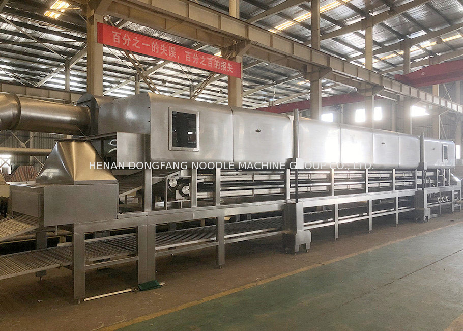 100000PCS/8h Instant Noodles Machinery Line 90kw Converter Speed Control