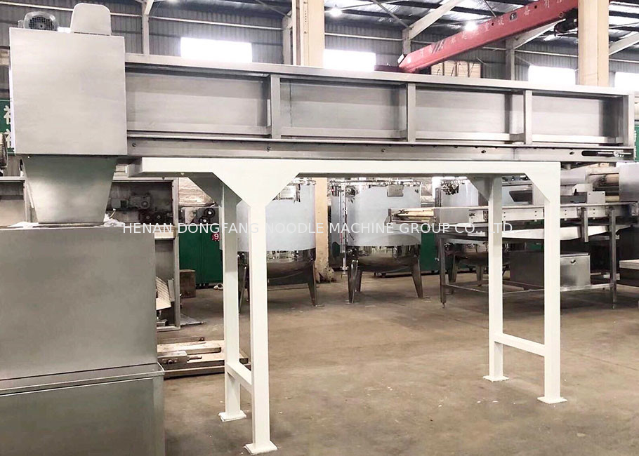 Fully Automatic Instant Noodle Production Line 1600KG/H Indomie Noodle Making