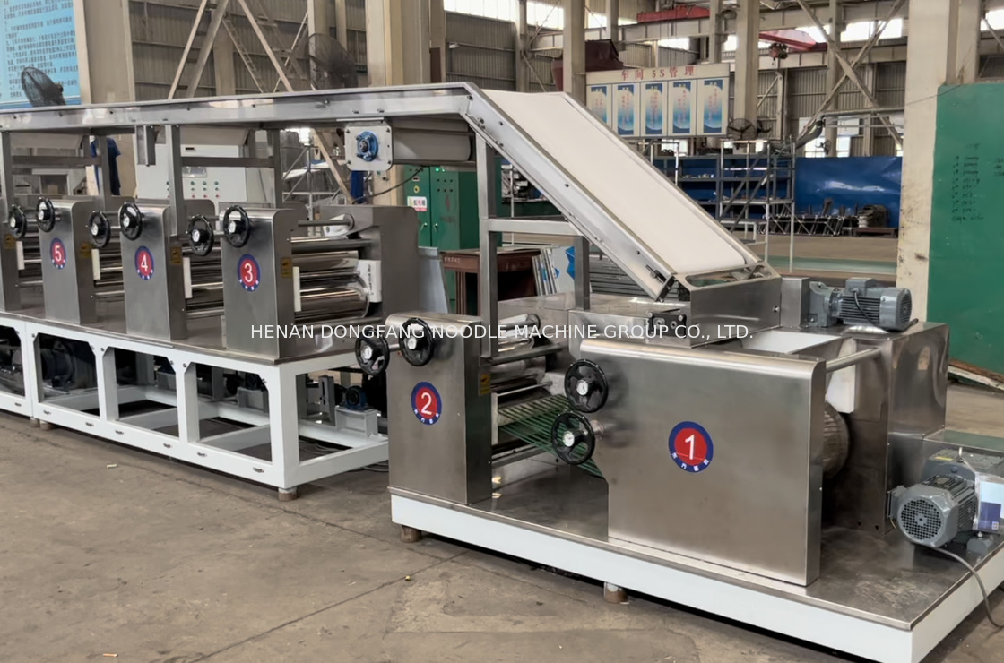 Fully Automatic Fresh Noodle and Wonton Wrapper Production Line